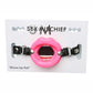 Sex and Mischief Silicone Lips Open Mouth Gag - Pink
