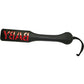 Sex and Mischief Vinyl Baby Paddle - Black/Red
