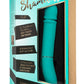 Shameless Flirt Rechargeable Silicone Thrusting Vibrator - Blue