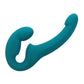 Share Lite Silicone Strapless Strap-On Dildo - Deep Sea - Blue