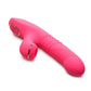 Shegasm Pro-Thrust Thrusting Suction Rechargeable Silicone Rabbit Vibrator