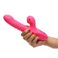Shegasm Pro-Thrust Thrusting Suction Rechargeable Silicone Rabbit Vibrator