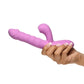Shegasm + Thrust Wave Thrusting and Sucking Rechargeable Silicone Rabbit Vibrator