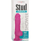 Shower Stud Ballsy Dong Pure Skin Vibrating Dildo Waterproof - Pink - 5in