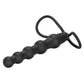 Silicone Beaded Double Rider Anal Probe Cock Ring