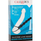 Silicone Love Rider Beaded Dual Penetrator - Black