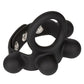 Silicone Medium Weighted C-Ring Ball Stretcher Cock Ring