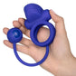 Silicone Rechargeable Dual Rockin Rim Enchancer Cock Ring