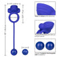 Silicone Rechargeable Dual Rockin Rim Enchancer Cock Ring