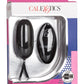 Silicone Rechargeable Egg with Remote Control - Black
