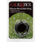 Silicone Reversible Enhancer Cock Ring - Black