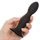 Silicone Ribbed Anal Stud