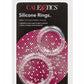 Silicone Rings Cock Rings - Clear - 2 Per Set