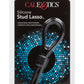 Silicone Stud Lasso Cock Ring - Black