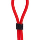 Silicone Stud Lasso Cock Ring - Red