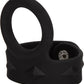 Silicone Tri-Snap Scrotum Support Cock Ring - Black - Large