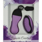 Simple and True Vibrating Rechargeable Silicone Egg with Remote Control - Purple