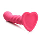 Simply Sweet 21x Vibrating Ribbed Rechargeable Silicone Dildo with Remote