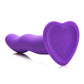 Simply Sweet 21x Vibrating Wavy Rechargeable Silicone Dildo with Remote