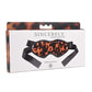 Sincerely Amber Blindfold - Animal Print/Gold