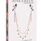 Sincerely Amber Chained Nipple Clamps - Animal Print/Gold