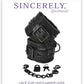 Sincerely Lace Fur Lined Handcuffs - Black