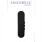Sincerely Unity Vibe Silicone Rechargeable Vibrator - Black