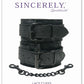 Sincerely Wrist Lace Cuffs - Black
