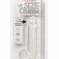 Size Queen Dildo - Clear - 6in