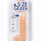 Size Queen Dildo - Vanilla - 6in