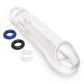 Size Up Extra Girthy Clear View Penis Extender with Ball Loop