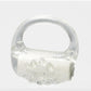 Skins Disposable Vibrating Cock Ring - Clear