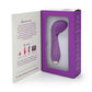 Skins Minis The Sweet G Silicone Vibrator - Purple/White