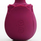 Skins Rose Buddies Rose Flutterz Rechargeable Silicone Clitoral Vibrator - Purple