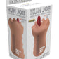 Skinsations Hum Job Vibrating Mouth Stroker - Vanilla