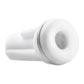 Sky Intense Suction and Vibration Rechargeable Blowjob Machine - White