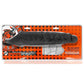 Snake Deep-Reacher Silicone Cocksheath - Black/Black Ice