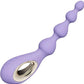Soraya Rechargeable Silicone Anal Beads - Violet Dusk - Purple
