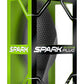 Spark Silicone Butt Plug - Large - Carbon Fiber - Black - Large