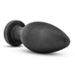 Spark Silicone Butt Plug - Large - Carbon Fiber