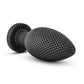 Spark Silicone Butt Plug - Small - Carbon Fiber