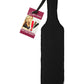 Sportsheets Leather Paddle with Fur - Black