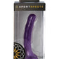 Sportsheets Please Silicone Flared Base Dildo - Purple