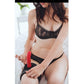 Sportsheets Thigh Strap-On Harness Adjustable - Black