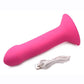 Squeeze-It Vibrating Squeezable Rechargeable Silicone Phallic Dildo