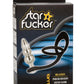 Star Fucker Beaded Plug Silicone Dual Enhancer - Black/Metal