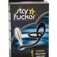 Star Fucker Teardrop Plug Silicone Dual Enhancer - Black