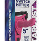 Stardust Switch Hitter Adjustable Silicone Strap-On - Pink