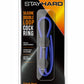 Stay Hard Silicone Double Loop Cock Ring - Blue