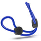 Stay Hard Silicone Double Loop Cock Ring - Blue